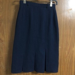 紺 夏スカート 丈65cm   0円