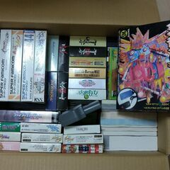 通電確認】レトロゲーム・本体、ソフト詰め合わせ【OK】