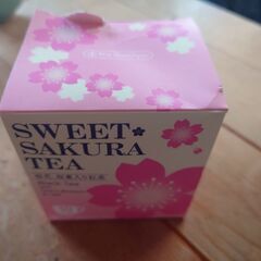 sweet sakura tea 桜花桜葉入り紅茶1箱