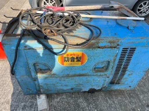 北越工業 ＡＩＲＭＡＮ エアマン 発電機 溶接機 ＰＤＷ２７０Ｓ