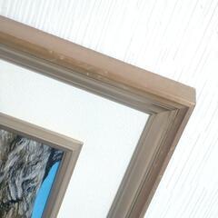 油絵【芽吹き】F6号サイズ　キャンバス　インテリア絵画　新緑