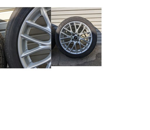 ☆BMW　MINI　ミニジョンクーパーワークス　純正１７インチタイヤ付き。