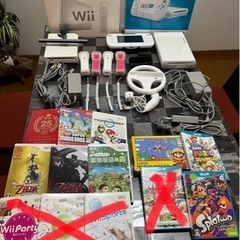 wii 本体&wiiU 本体＆ソフトまとめ売り