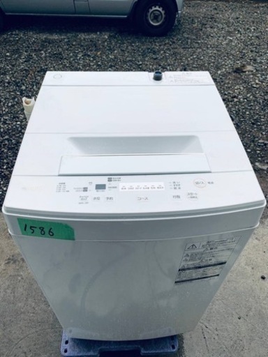 ✨2019年製✨1586番 東芝✨電気洗濯機✨AW-45M7‼️