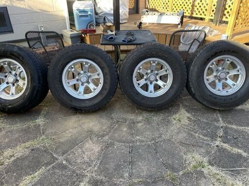 タイヤ、ホイール WEDS KEELER FORCE 6本スポーク ホイールキャップ付き