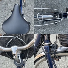 直接お渡し限定　パナソニック　電動アシスト自転車　ViVi  26型　3段ギア①