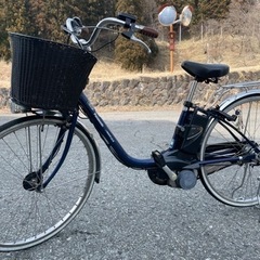 直接お渡し限定　パナソニック　電動アシスト自転車　ViVi  26型　3段ギア①