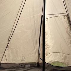 dodワンポールテントL、トンガリハット