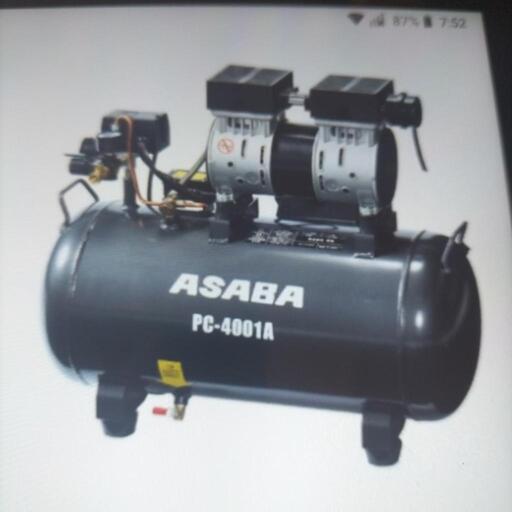 エアーコンプレッサー.ASABA製