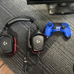 PlayStation4 ゲーミングモニター　ヘッドホン付き！値下げしました！