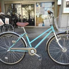 中古自転車２５０９　日本製　２６インチ　３段ギヤ　LEDオートラ...