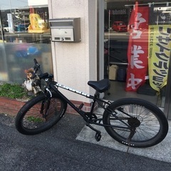 K2304-341 ハマー自転車　ファットバイク風