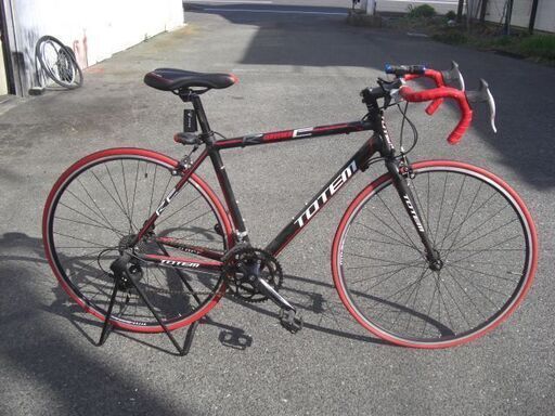 ロード風　トーテム　アルミロード自転車　新同　　通勤　通学に