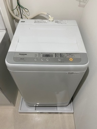 【中古】パナソニック全自動洗濯機 5.0kg