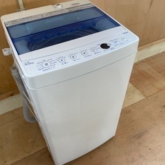 021375 ハイアール4.5kg洗濯機　2019年製