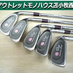 ゴルフ レディース アイアンセット 5本セット Pro dyn ...