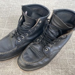 レッドウイングREDWING ブーツ　黒　ブラック