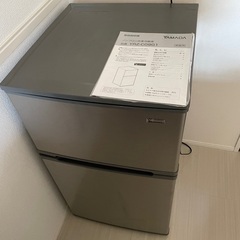【ネット決済】YAMADA ヤマダ電気2ドア直冷式冷凍冷蔵庫　90L