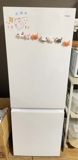 中古 冷蔵庫 ホワイト Hisense ハイセンス 175L