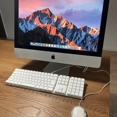 【中古】Mac 21.5インチ　液晶一体型
