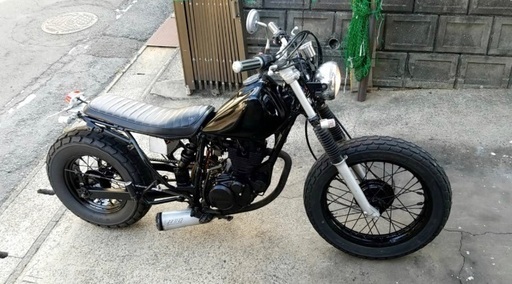 TW200 ロンスイ　タイヤ、チェーン回り新品