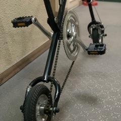 X-Walker 縦型折り畳み自転車 中古
