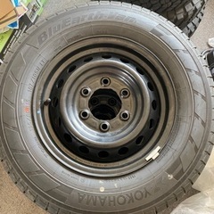 夏タイヤ新車外し　195/80R15 4本セット