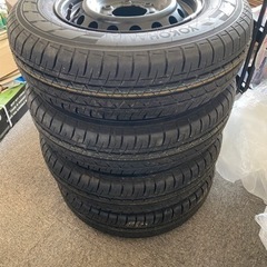 夏タイヤ新車外し　195/80R15 4本セット