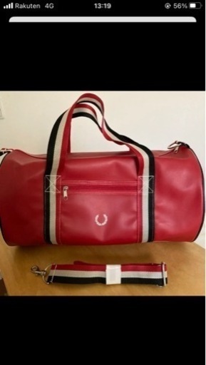 【未使用】FRED PERRY  ボストンバッグ　2way