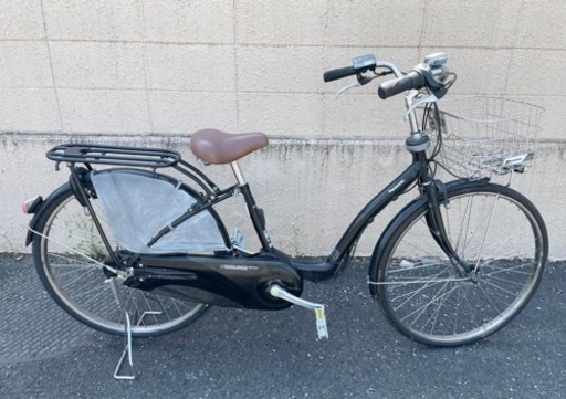 GM722【電動アシスト自転車】バッテリー・充電器付属 パナソニック 26インチ 黒 3段ギア ENMP635 リサイクルケイラック朝霞田島店