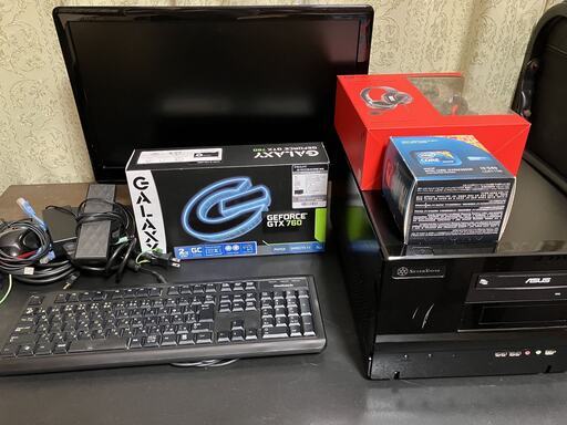 旧型ゲーミングPCセット i7-860/GTX760/メモリ8G/500GBSSD/DVD/Win10