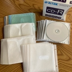 新品 CD-R 5枚 不織布ケース 44枚 CD DVD保存