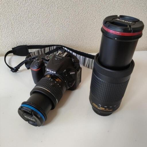 最終価格 ニコン一眼レフカメラ D5600ダブルズームキット フルセット
