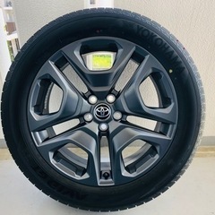 RAV4純正ホイールタイヤセット（マットブラック）新品外し
