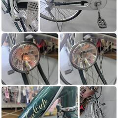 J039☆使用感有り☆普通自転車☆BRIDGESTONE TeaCup☆ダイナモ☆24インチ