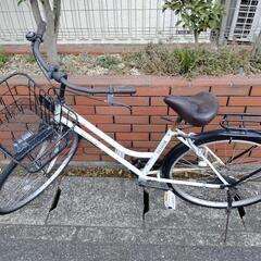 (chariyoshy出品)26インチ自転車　ホワイト