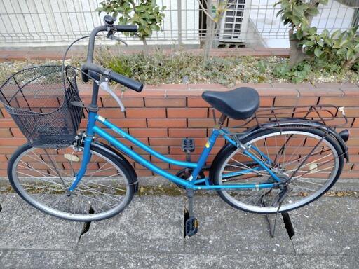 (chariyoshy出品)26インチ自転車　メタリックブルー