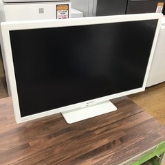 D-4【ご来店頂ける方限定】SHARPの22型液晶テレビです