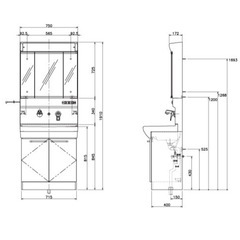 洗面台　アサヒ
