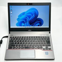 送料無料 保証付 日本製 13.3型 ノートパソコン 富士通 E736/P 中古良品 第