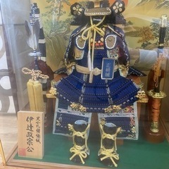 五月人形 美品  伊達政宗 五月人形 伊達政宗鎧兜 美品です。