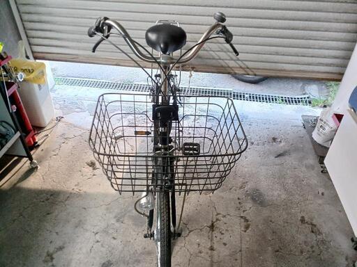 自転車中古 CLASSICAL 外装6段変速 カゴリアキャリア付き 鍵新品