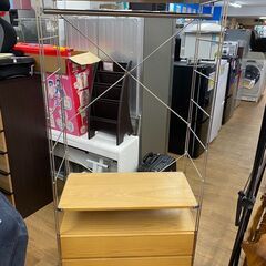 ＃6022　【☆家具全品半額キャンペーン】 　無印良品　ステンレスユニットシェルフ　送料B　札幌　プラクラ南9条店　カード決済可能
