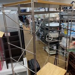 ＃6022　【☆家具全品半額キャンペーン】 　無印良品　ステンレスユニットシェルフ　送料B　札幌　プラクラ南9条店　カード決済可能