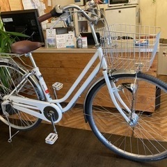 前輪チューブ・チェーン等新品！】LEDオートライト 内装3段 27インチ