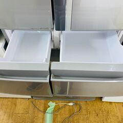 #6023 　ヒタチ　2011年製　6ドア　冷蔵庫　R-SF52AM　520L　送料B　札幌　プラクラ南9条店　カード・ペイペイ決済可能 6023 ヒタチ 2011年製 6ドア 冷蔵庫 R-SF52AM 520L 送料B 札幌