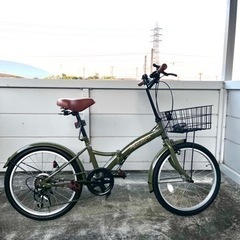 【美品】折りたたみ自転車