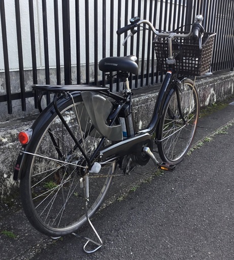 ＜安心快速・整備済み＞◉ヤマハ・26インチ電動アシスト自転車 PASナチュラ・3段変速 X563・ブラック　お手入れピカピカですぐ乗れます！ 安心快速・整備済み＞◉ヤマハ・26インチ電動アシスト自転車 PAS