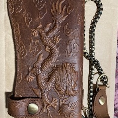 龍のウォレット財布