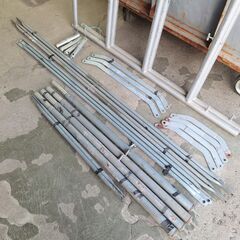 6/29 終 ローリングタワー キャスター付き 足場 棚台車 棚用台車 菊倉TK